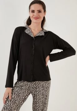 LELA Soft Touch - Pyjama - Leopard Black 10 LELA Soft Touch - Pyjama - Leopard Black -LELA 4d04c90a2d82486498a9fdbe523ee178
