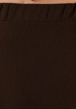 LELA A-Lijn Rok - Brown -LELA 4d315b67a8db4d74a65e1fb032502431