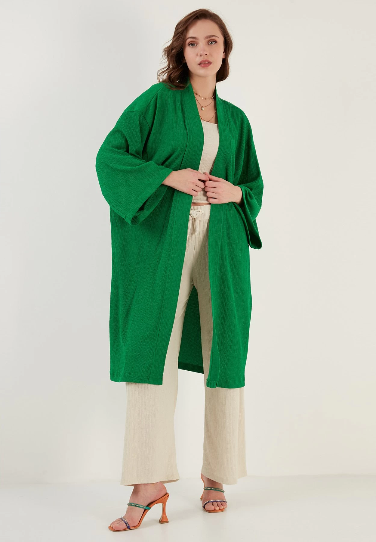 LELA Mantel - Benetton Color 2 LELA Mantel - Benetton Color - Afbeelding 2