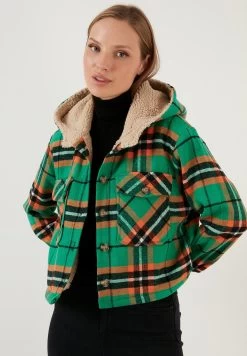 LELA Regular Fit - Jas - Green -LELA 4fb3407920b14653a18c2d7a9f9f2efb