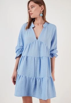 LELA 30 LELA Regular Fit - Jurk - Blue