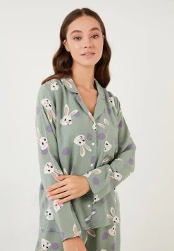 LELA Set - Pyjama - Green -LELA 515b2cfd44504e3b9a59c3db2a45e072