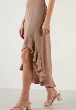 LELA Regular Fit - A-Lijn Rok - Mink 10 LELA Regular Fit - A-Lijn Rok - Mink -LELA 52f7d493d1024e3a83d73e7b0e43669f