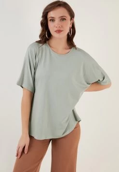 LELA Loose Fit - Blouse - Almond Green