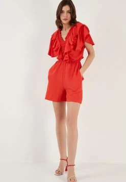 LELA Regular Fit - Jumpsuit - Red