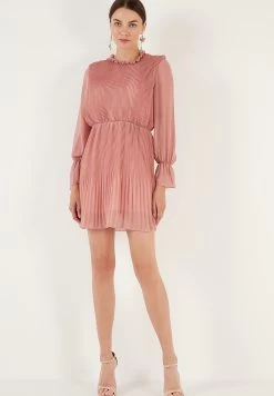 LELA Regular Fit - Jurk - Powder Pink