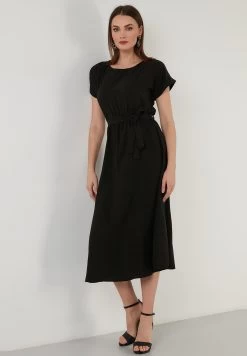 LELA Regular Fit - Jurk - Black -LELA 575f122f07984839b4eba231133f29ff