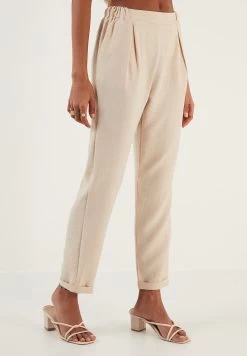 LELA Slim Fit - Broek - Stone 11 LELA Slim Fit - Broek - Stone -LELA 577226ffc90f48359abdd09dfc04a86d