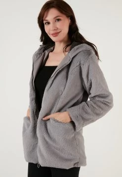 LELA Regular Fit - Winterjas - Grey -LELA 577a1f7c4c4348499c1b4a72019b1aef