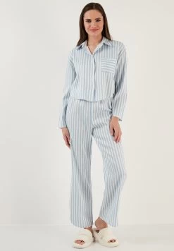 LELA Regular Fit - Pyjama - Blue