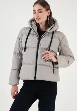 LELA Regular Fit - Winterjas - Grey -LELA 5d748304b9a347ccae9c5d9d7afce0fa