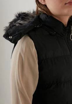 LELA Slim Fit - Bodywarmer - Black -LELA 5dd47cfe05f74f5d85a1d1bd2267a5e3