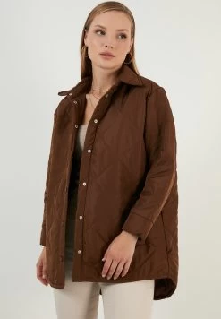 LELA Loose Fit - Winterjas - Brown -LELA 6014c04775134db8bf53b86a10d89efd