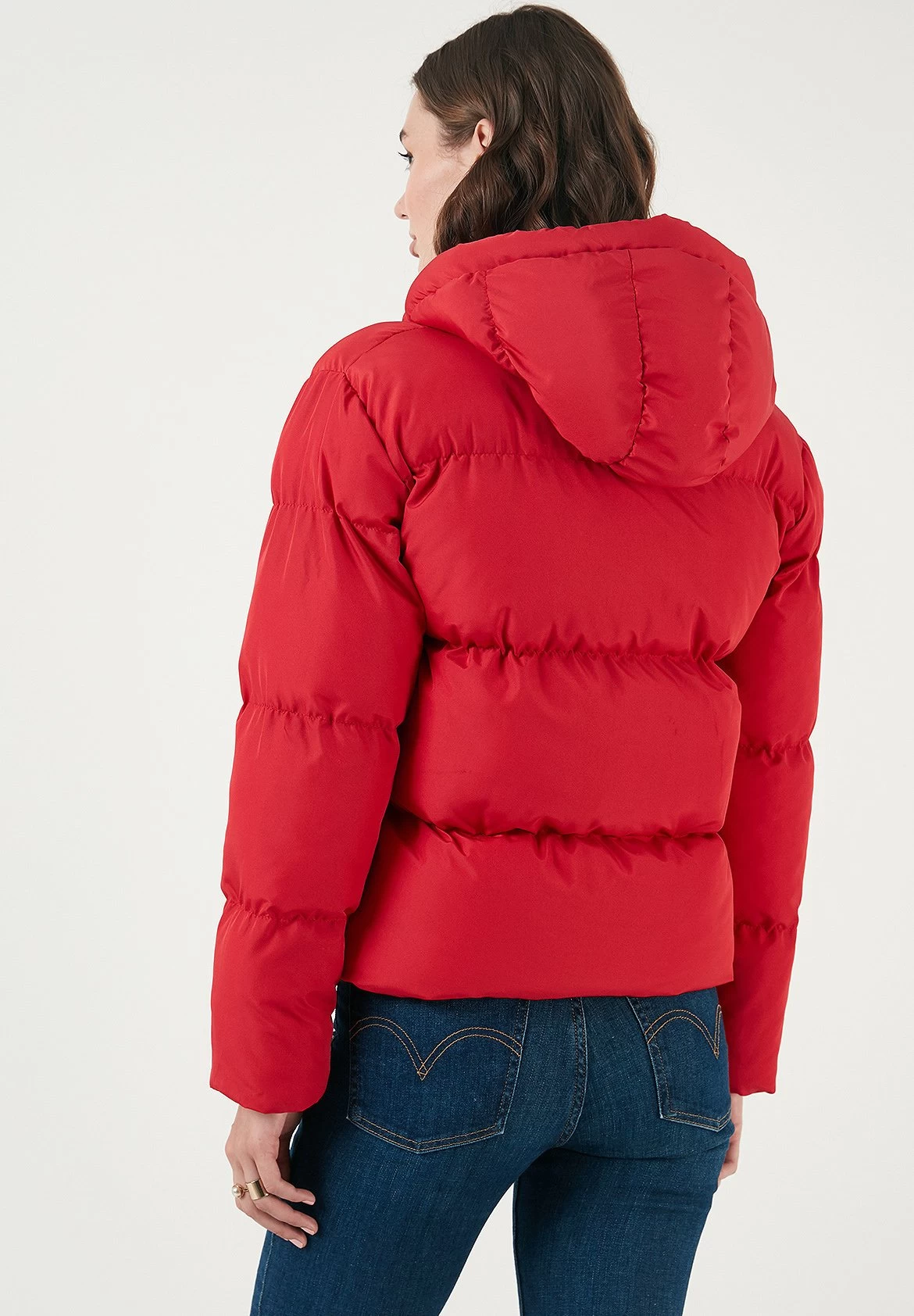 LELA Regular Fit - Winterjas - Red 3 LELA Regular Fit - Winterjas - Red - Afbeelding 3