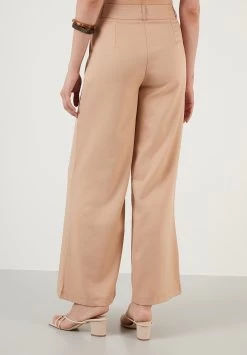 LELA Regular Fit - Broek - Stone -LELA 621e569989544dffac5beff7b1141448