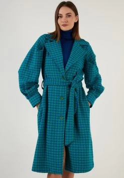 LELA Loose Fit - Trenchcoat - Green