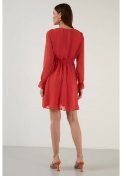 LELA Mini- Jurk - Orange -LELA 65be486a34a44fb4991e40f4f1b94ea5