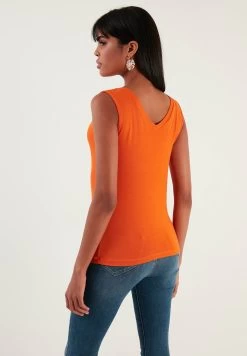 LELA Regular Fit - Top - Orange 6 LELA Regular Fit - Top - Orange -LELA 66e7a5a1b5024326a818244becb4fffe