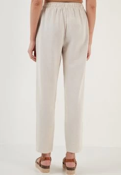 LELA Regular Fit - Broek - Beige -LELA 6a9af1f640a44e99b92e67bd196935b3