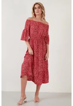 LELA Slim Fit - Jurk - Red