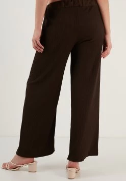 LELA Broek - Brown -LELA 6db86a35d9304e4e9d82e9606a3ba83f
