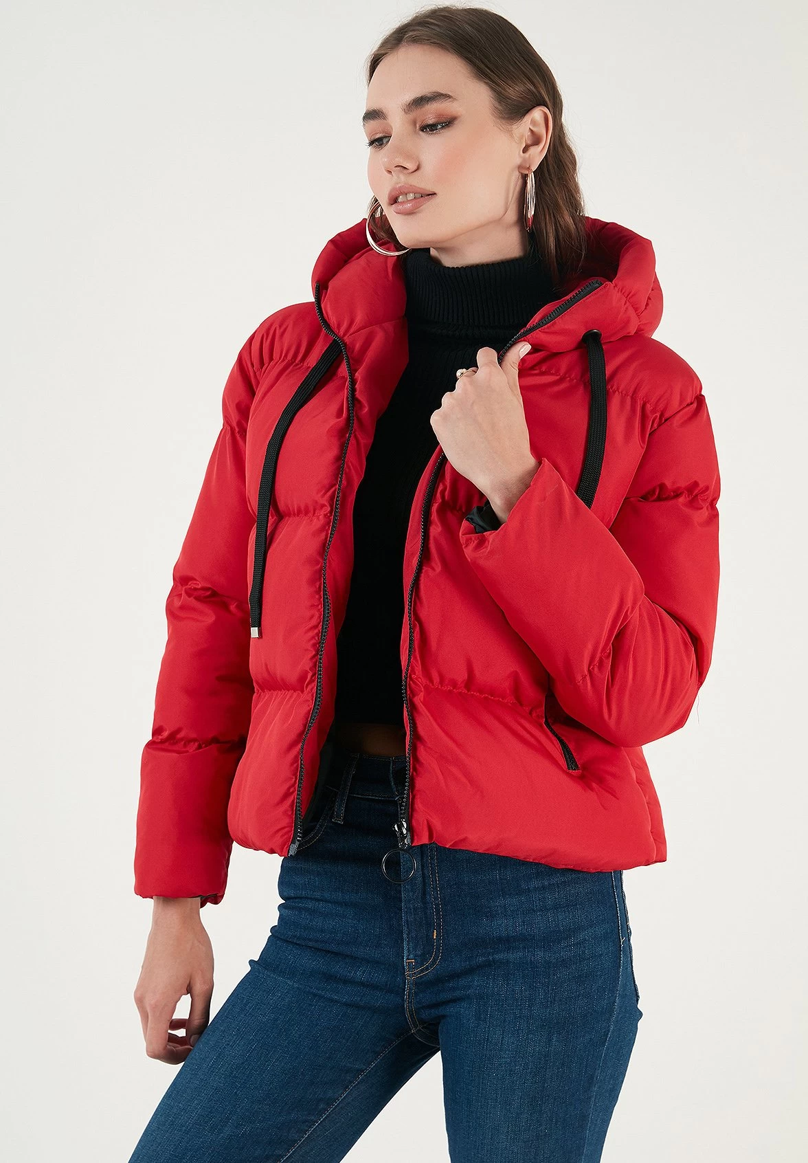 LELA Regular Fit - Winterjas - Red 7 LELA Regular Fit - Winterjas - Red - Afbeelding 7