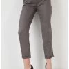LELA High Waist Trousers- Broek - Dark Beige