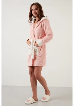 LELA Regular Fit - Badjas - Salmon -LELA 6ff2cf8274ec44ae87c6291e40a963b1