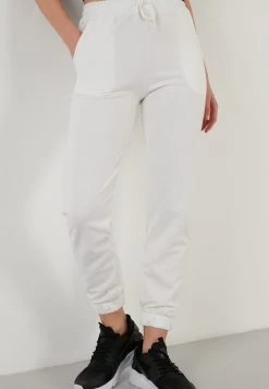 LELA Slim Fit - Trainingsbroek - Ecru -LELA 7061b25568854947bdb54fd5e4eb3296