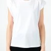 LELA Crew Neck - T-Shirt Basic - White
