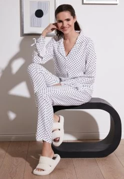 LELA Regular Fit - Pyjama - White -LELA 73bfefb21da94650a622d009d486fbb2
