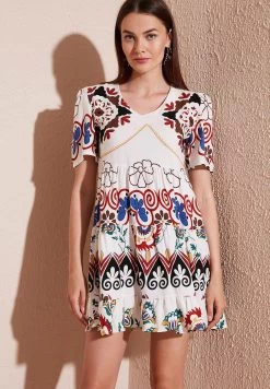 LELA Regular Fit - Jurk - Bone -LELA 75e2b63df4614868b1ba6e20abc72022