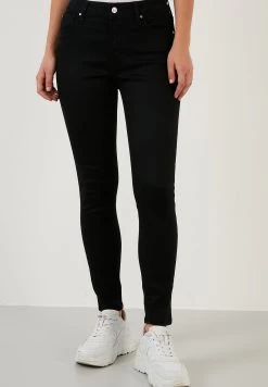 LELA Jeans Skinny Fit - Black Black