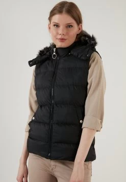 LELA Slim Fit - Bodywarmer - Black -LELA 771b3d104ebb4cf8afc938c40866c07f