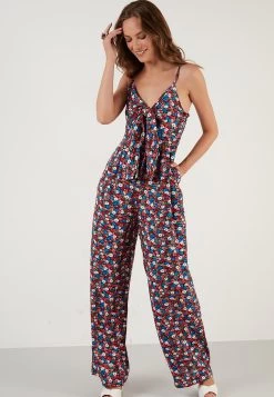 LELA Regular Fit - Jumpsuit - Blue -LELA 7823c322228f4ff1b793ecb53c18b847