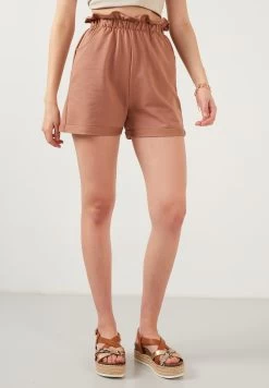 LELA Slim Fit - Shorts - Biscuit Color -LELA 79907fc3b80b46789c55b681b1c151a8