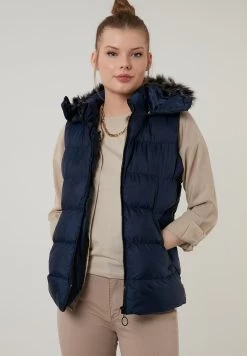 LELA Slim Fit - Bodywarmer - Navy Blue -LELA 79b8ba843b82433090bc02595a600c81