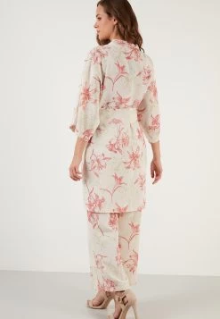 LELA Two Piece Set - Regular Fit - Vest - Salmon -LELA 7bcb350d7dc647d8b31607d8d744de6b