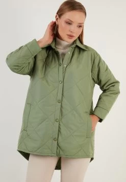 LELA Loose Fit - Winterjas - Light Green -LELA 80eddec1b3b6496bbeebecb6cee6aec5