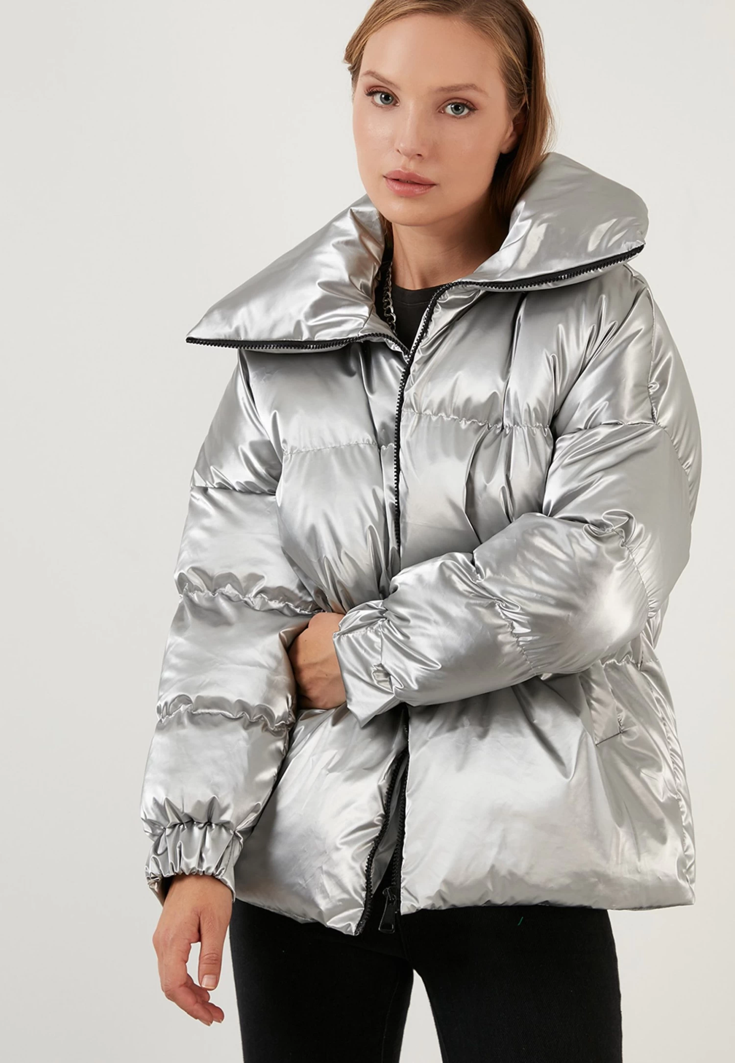 LELA Winterjas - Grey 5 LELA Winterjas - Grey - Afbeelding 5