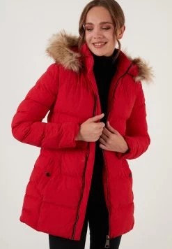 LELA Slim Fit - Winterjas - Red -LELA 839497d0905e43708165b7e39661f122