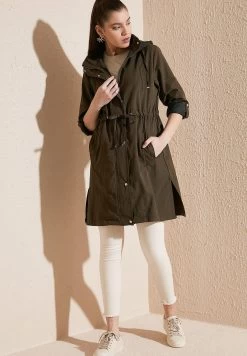 LELA Regular Fit - Parka - Khaki -LELA 85c892e90f234117809045b4ed213200