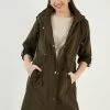 LELA Regular Fit - Parka - Khaki