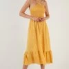 LELA Regular Fit - Jurk - Yellow