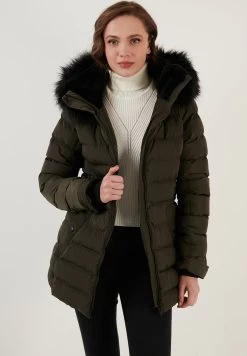 LELA Regular Fit - Winterjas - Khaki