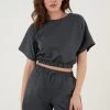 LELA Two Piece Set - Regular Fit - Shorts - Smoked Color
