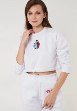 LELA Regular Fit - Trainingspak - White -LELA 8fab57482a6247fe958e8729d4e7354a