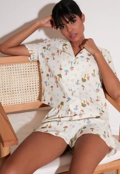 LELA Regular Fit - Pyjama - Beige -LELA 9113e819a481407bb6f6e7c798300243