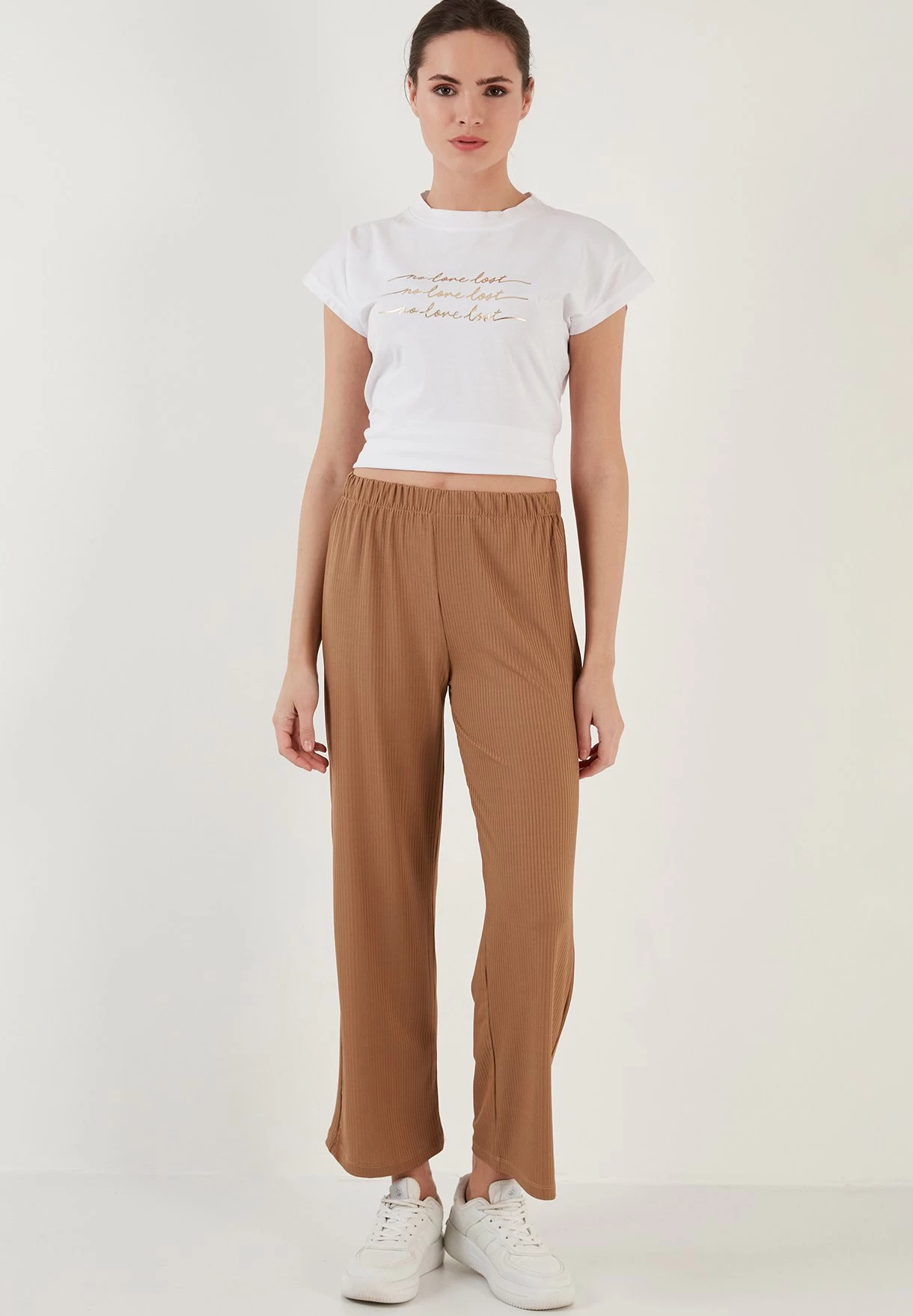 LELA Regular Fit - Broek - Biscuit 2 LELA Regular Fit - Broek - Biscuit - Afbeelding 2