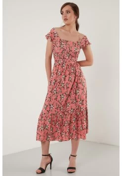 LELA Regular Fit - Jurk - Dusty Rose Color -LELA 93ca3df9e3ac4b15bbab3f39234ba8a7